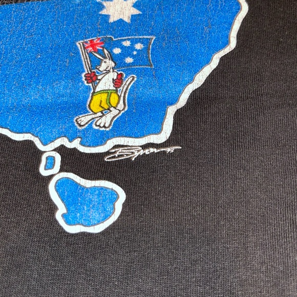 Team Australia High-Performance Boating Vintage T-Shirt – 1990s Rare Graphic - Picture 4 of 5